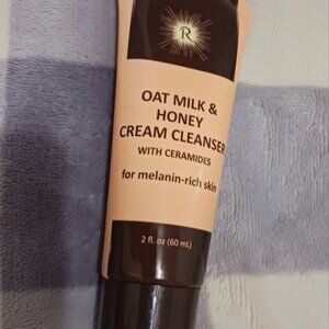 Rich Radiance Skin Care Oak Milk & Honey Cream Cleanser with Ceramides 2oz